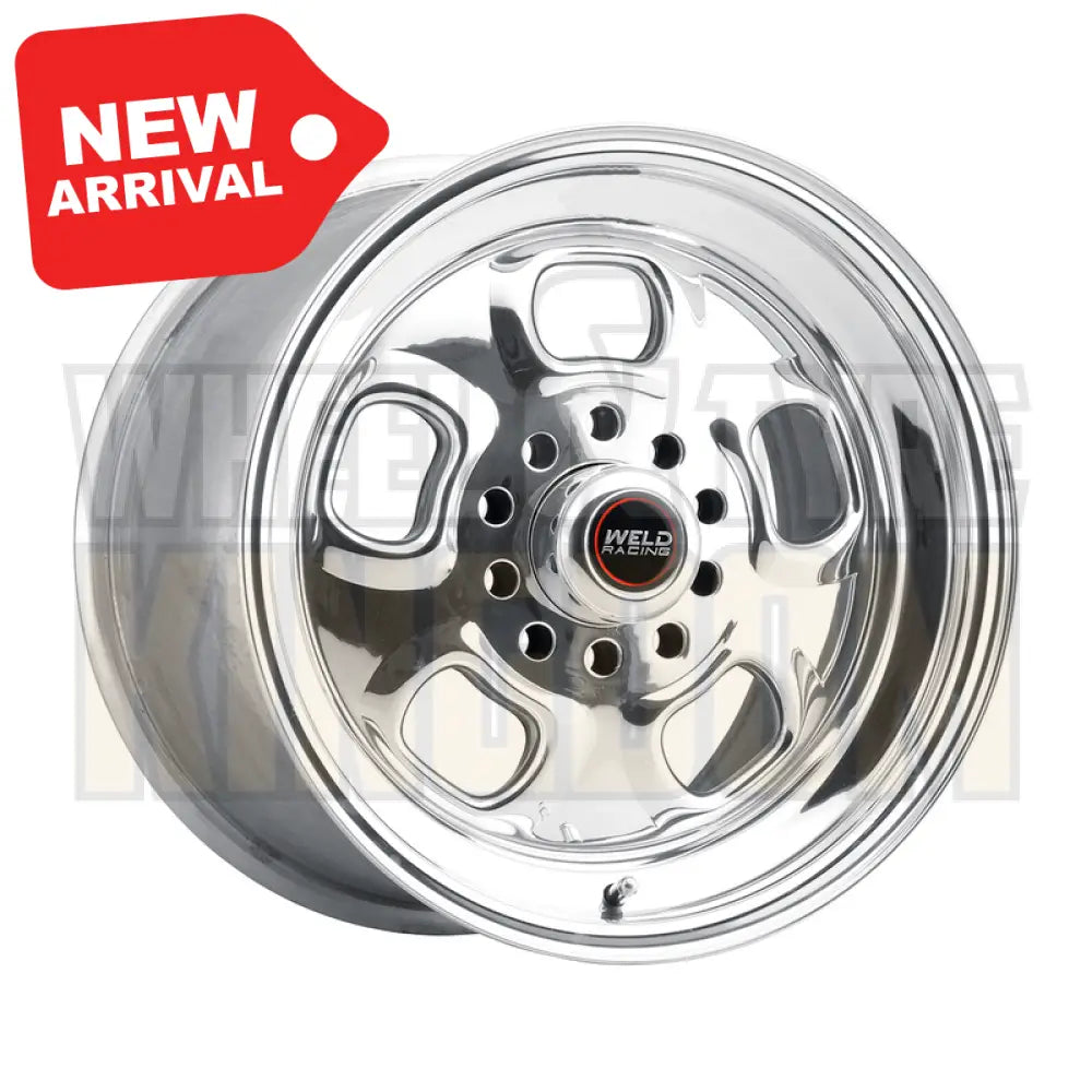 Weld Racing Rodlite 15x5 5x114.3 & 5x120.65 +13 Polished