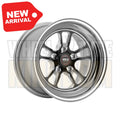 Weld Racing S70 15x10 5x114.3 +51 Black Center - Polished Shell