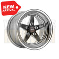 Weld Racing S71 15x10 5x120.65 +51 Black Center - Polished Shell