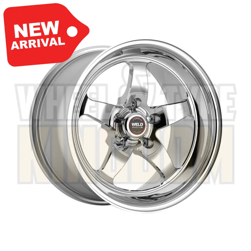 Weld Racing S71 15x4 5x120.65 -23 Polished Center - Polished Shell