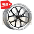 Weld Racing S76 18x5 5x120 -23 Black Center - Polished Shell