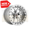Weld Racing S76 Beadlock 15x10 5x120.65 +51 Polished Center - Polished Shell