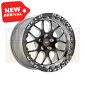Weld Racing S77 Beadlock 15x9 5x120.65 -13 Black Center - Polished Shell