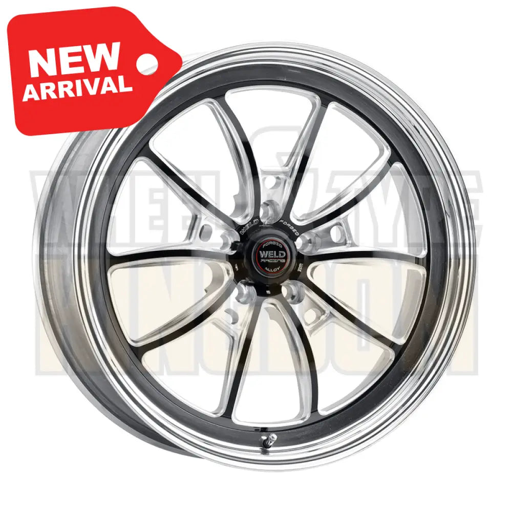 Weld Racing S80 17x10 5x120 +43 Polished Center - Polished Shell