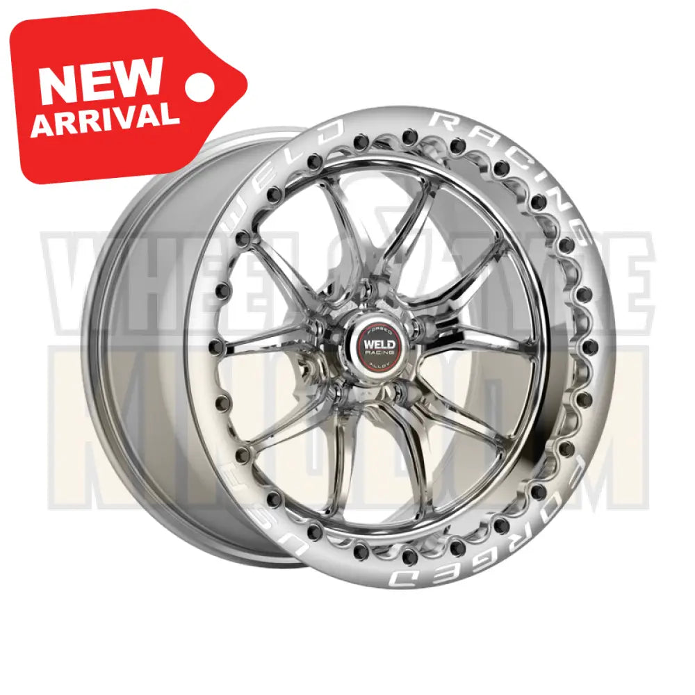 Weld Racing S85 Beadlock 17x10 5x120 +43 Polished Center - Polished Shell