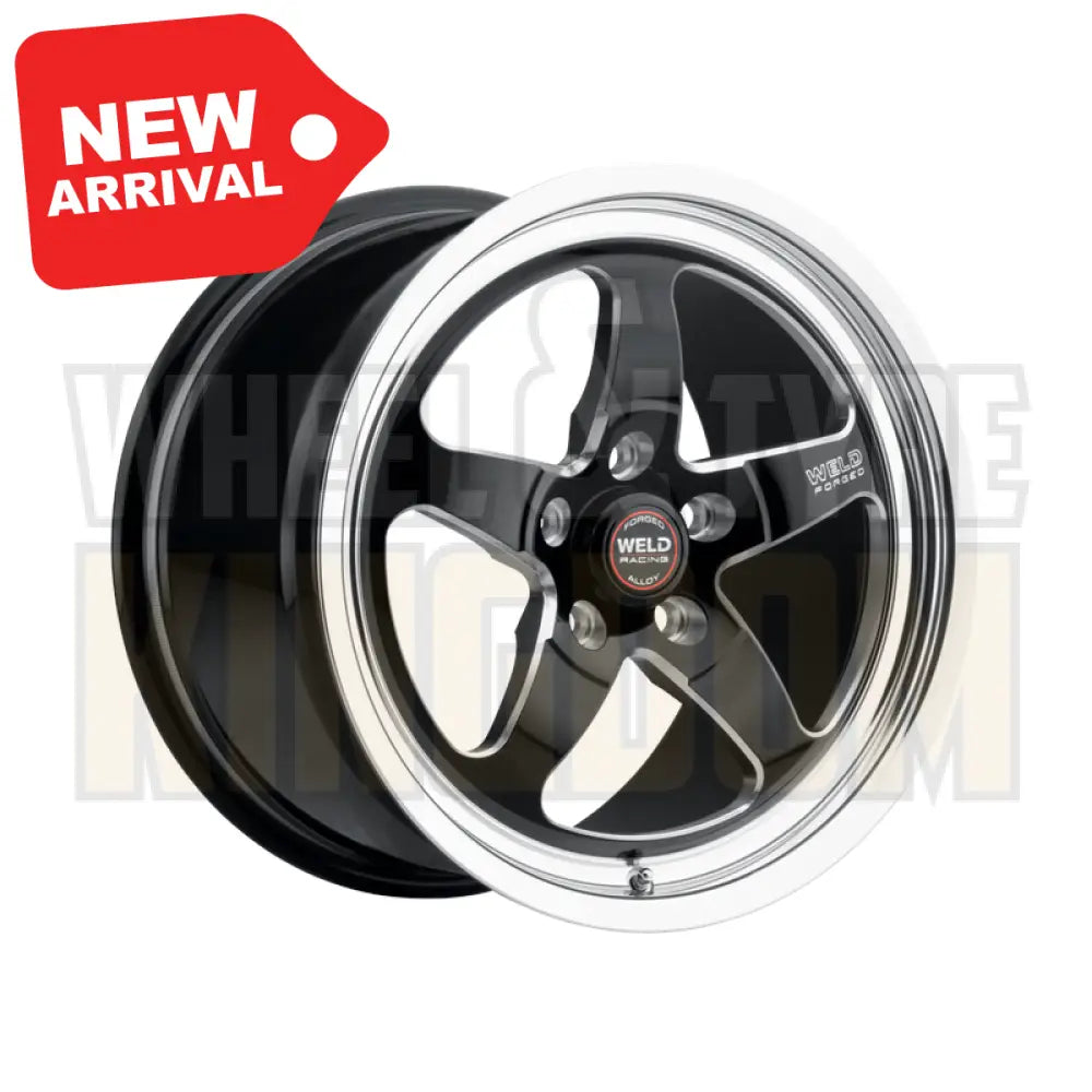 Weld Racing SM71 17x11 5x120.65 +43 Gloss Black Milled