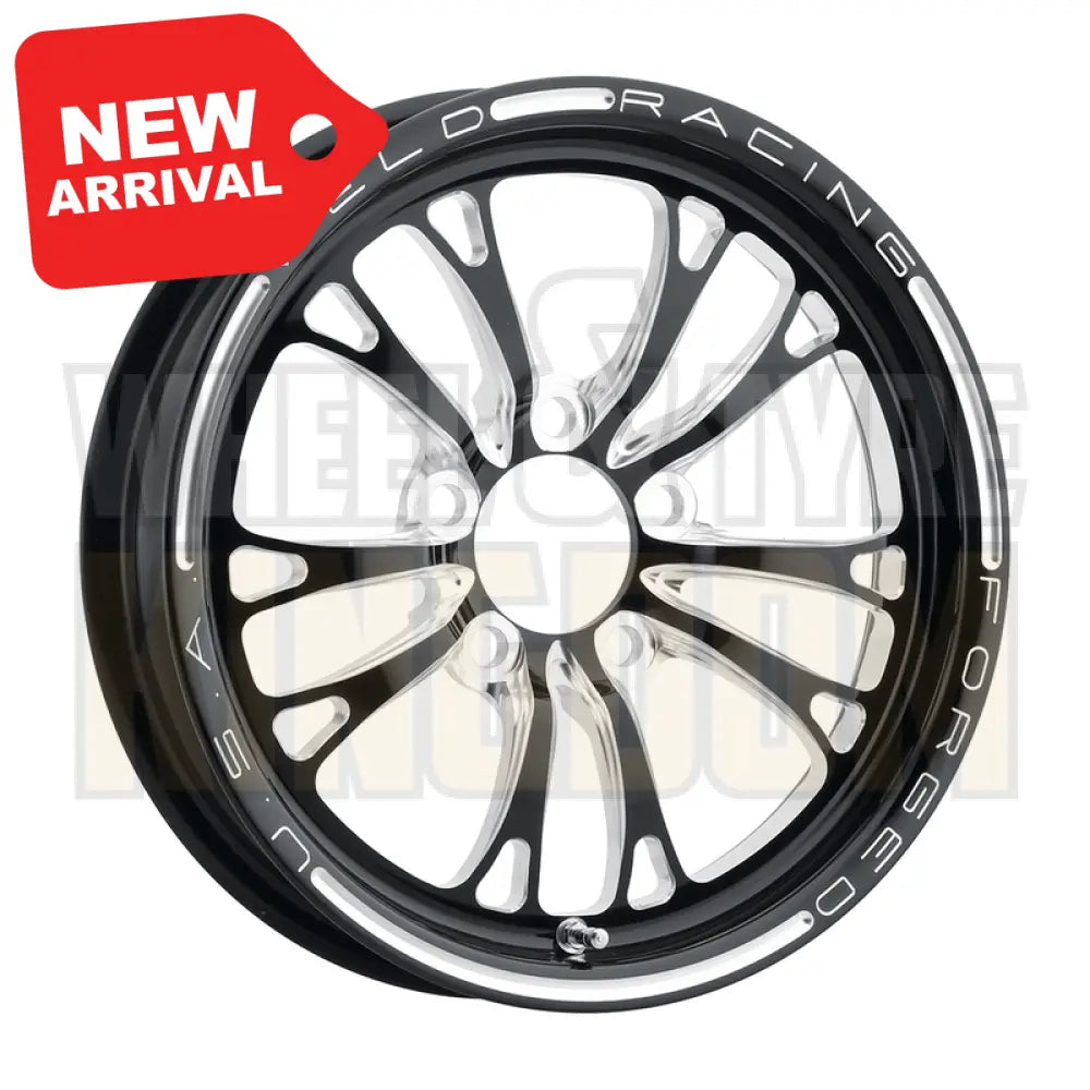Weld Racing V-Series Frontrunner 15x3.5 5x120 -13 Gloss Black Milled