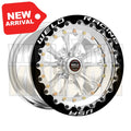 Weld Racing Vitesse Beadlock 15x10 5x120 +51 Polished Center - Polished Shell
