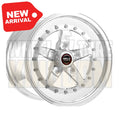 Weld Racing Weldstar 15x8 5x120 +25 Polished Center - Polished Shell