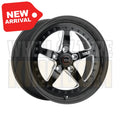 Weld Racing Weldstar 17x10 5x114.3 +64 Black Center - Gloss Black Shell