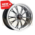 Weld Street Performance Belmont Street 20x9.5 5x120.65 +50 Gloss Black Milled