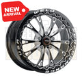 Weld Street Performance Belmont Beadlock 18x12 5x120 +52 Gloss Black Milled