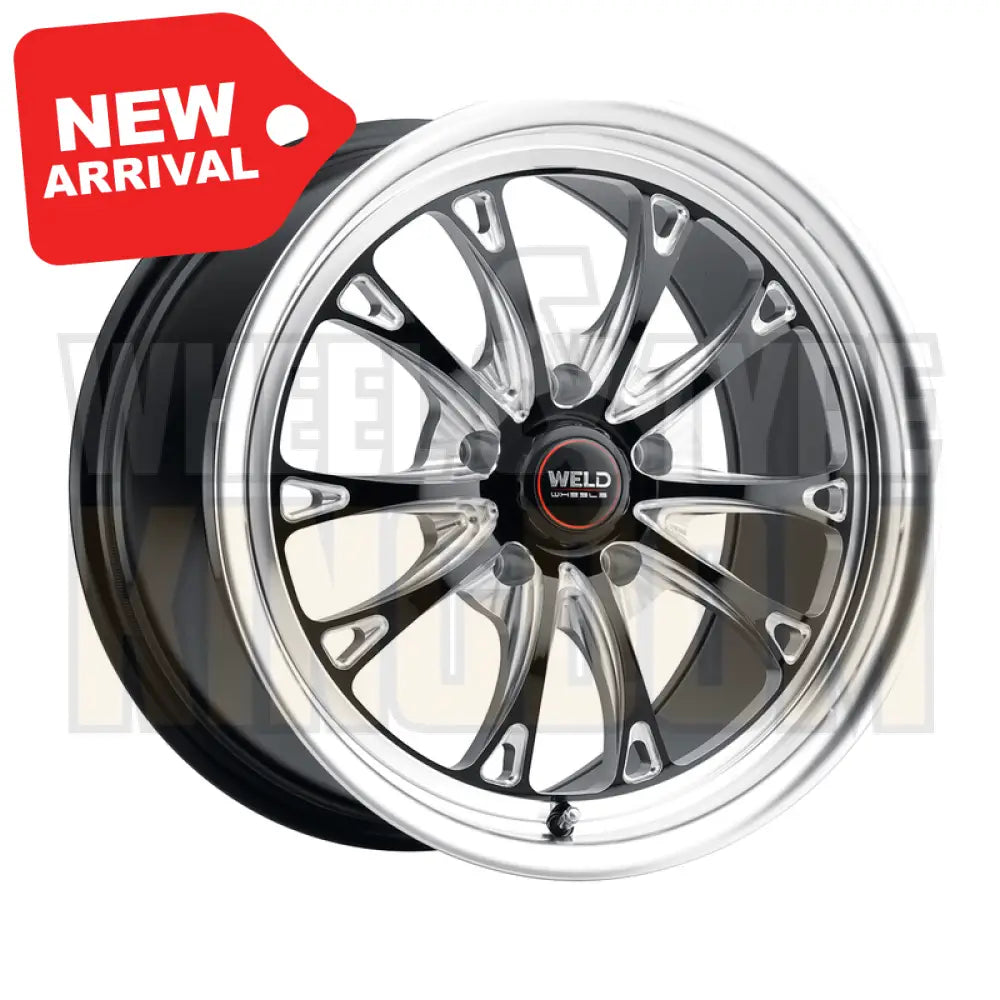 Weld Street Performance Belmont Drag 17x10 5x114.3 +49 Gloss Black Milled