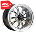 Weld Street Performance Belmont Drag 17x5 5x114.3 -21 Gloss Black Milled