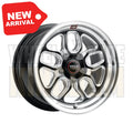 Weld Street Performance Laguna Drag 15x10 5x120 +45 Gloss Black Milled