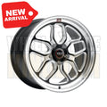 Weld Street Performance Laguna Drag 18x10.5 5x120.65 +65 Gloss Black Milled
