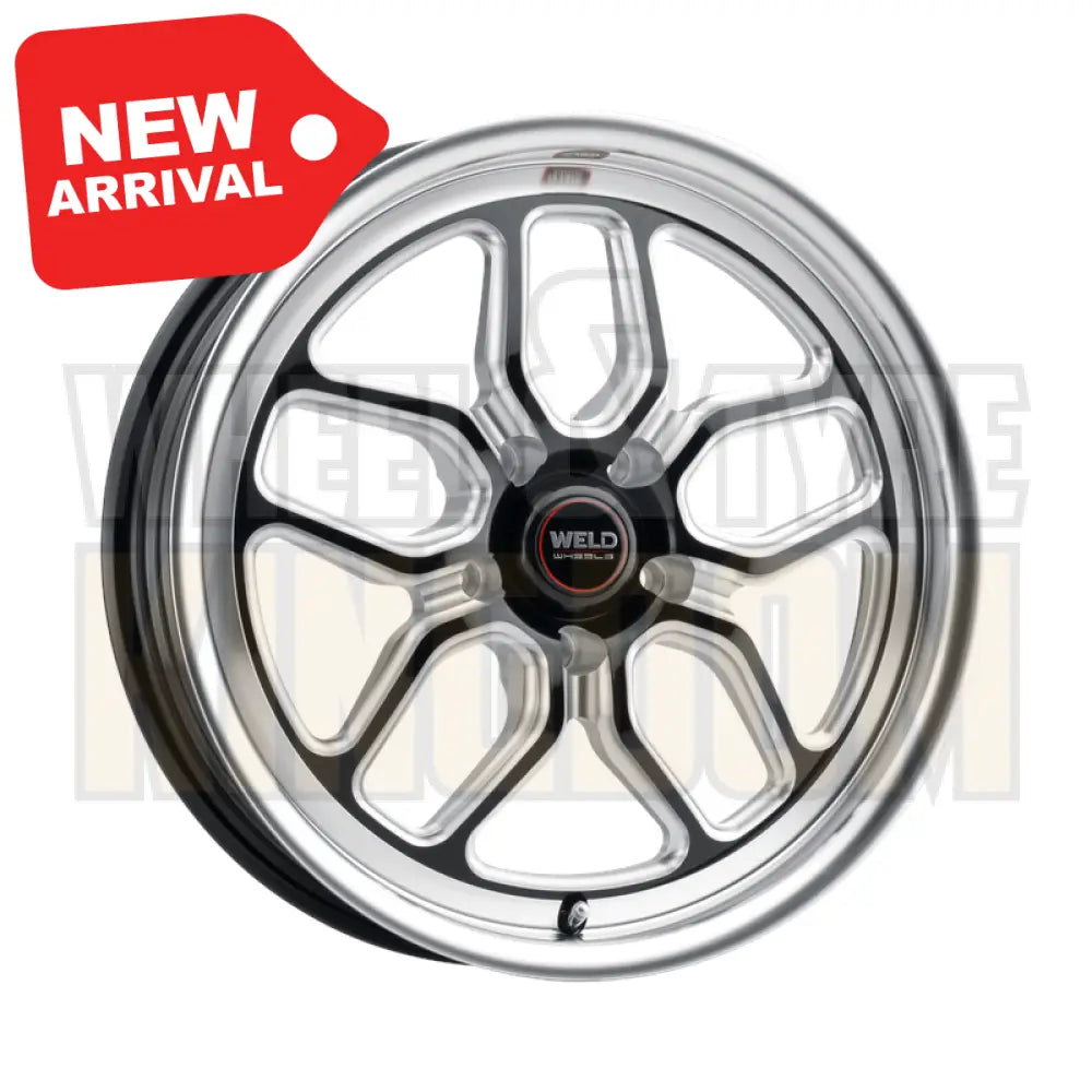 Weld Street Performance Laguna Drag 18x5 5x120 -23 Gloss Black Milled