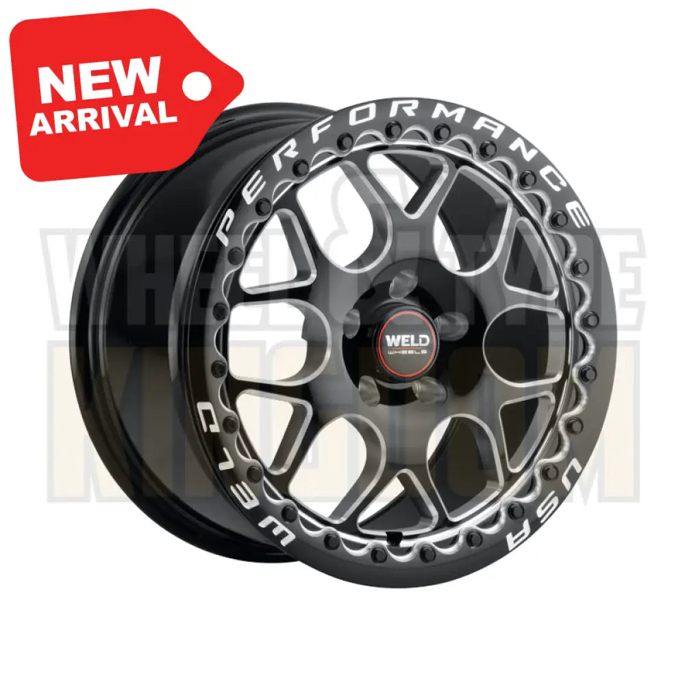 Weld Street Performance Solana Beadlock 17x10 5x114.3 0 Gloss Black Milled