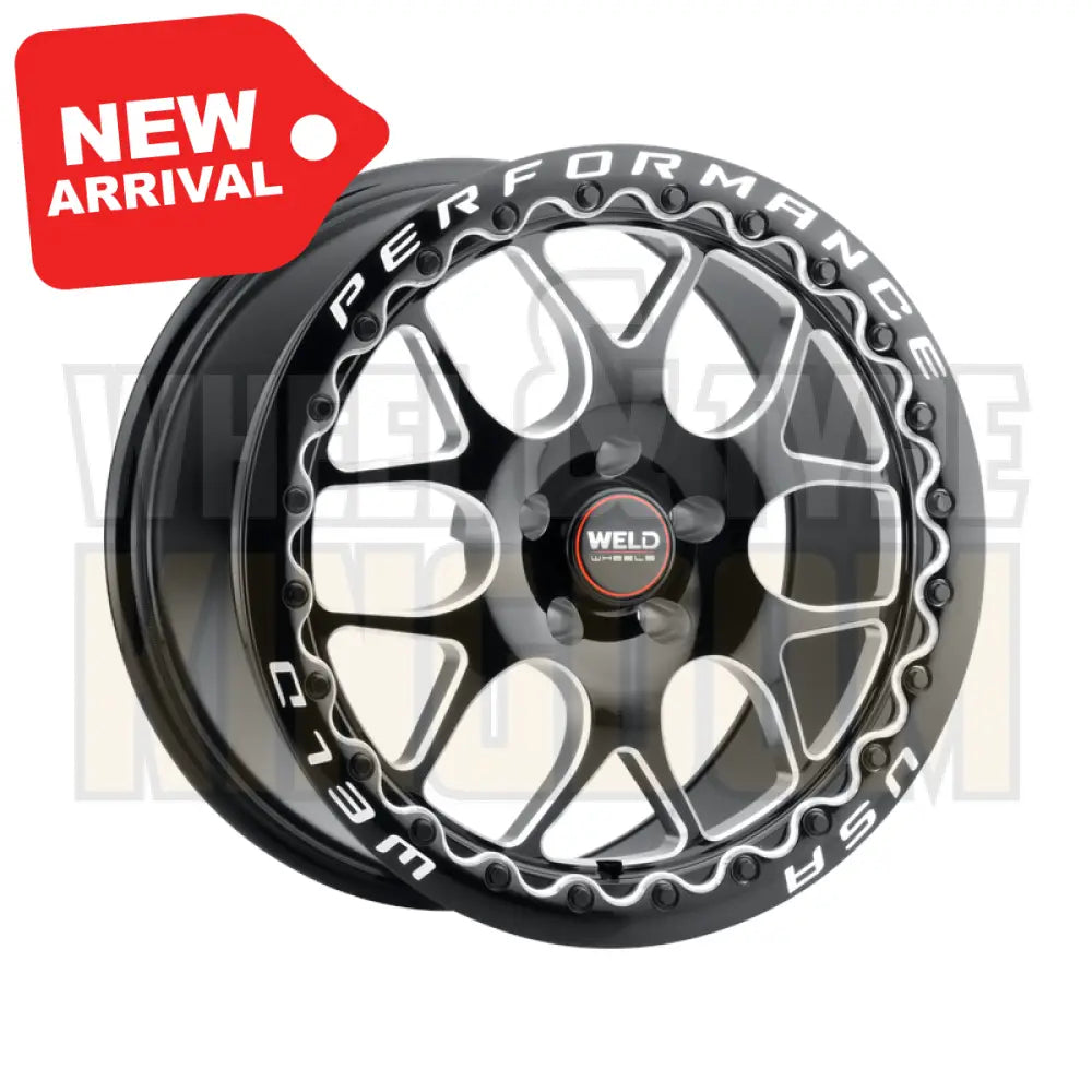 Weld Street Performance Solana Beadlock 18x10 5x114.3 +45 Gloss Black Milled