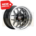Weld Street Performance Solana Drag 15x10 5x120.65 +45 Gloss Black Milled