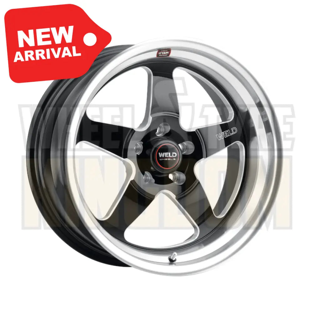 Weld Street Performance Ventura Street 18x10 5x120.65 +42 Gloss Black Milled