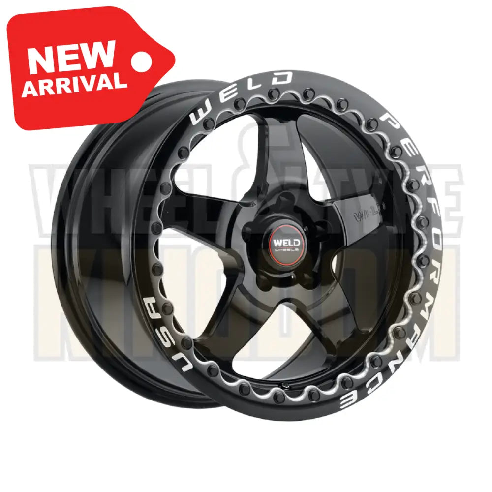 Weld Street Performance Ventura Beadlock 17x10 5x114.3 +49 Gloss Black