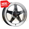 Weld Street Performance Ventura Drag 18x10.5 5x120.65 +65 Gloss Black Milled