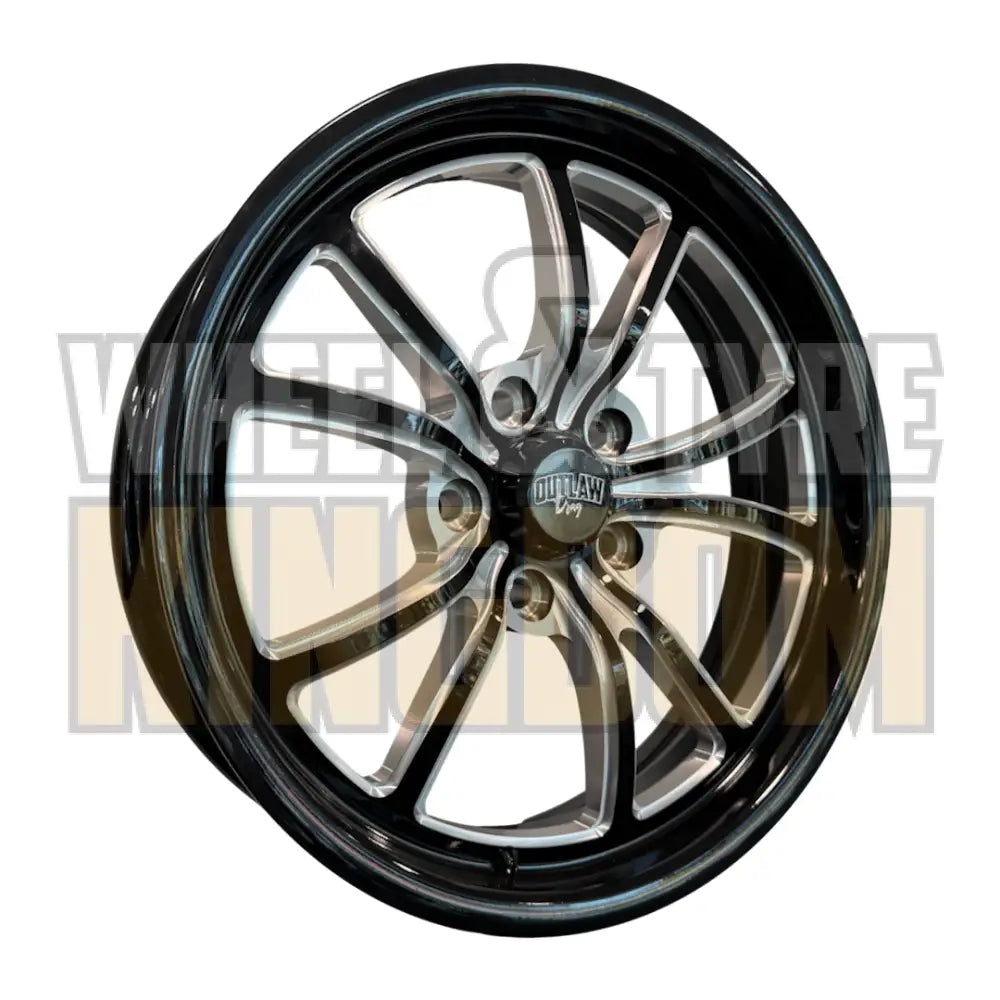 WIDOW 17x4.5 1.75’’ - GLOSS BLACK MILLED