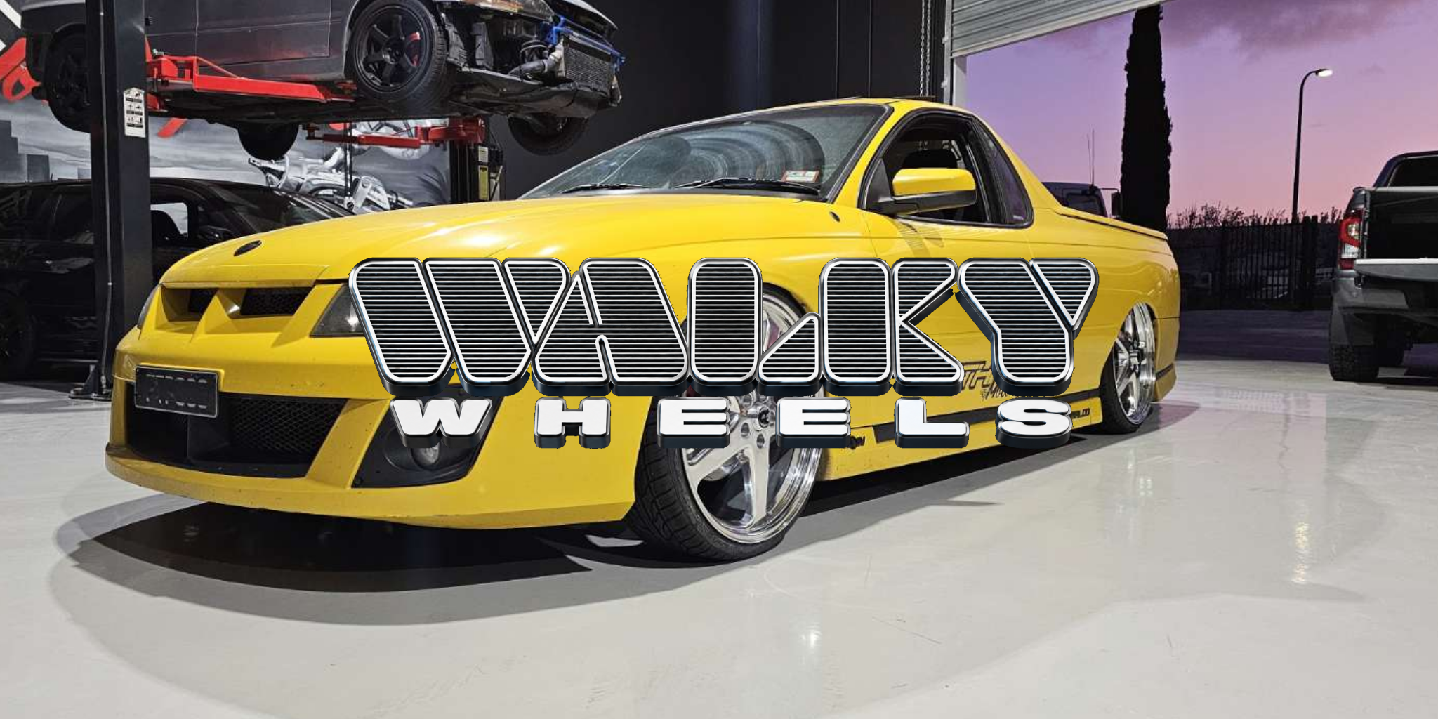 Walky Wheels fitted to an HSV Maloo