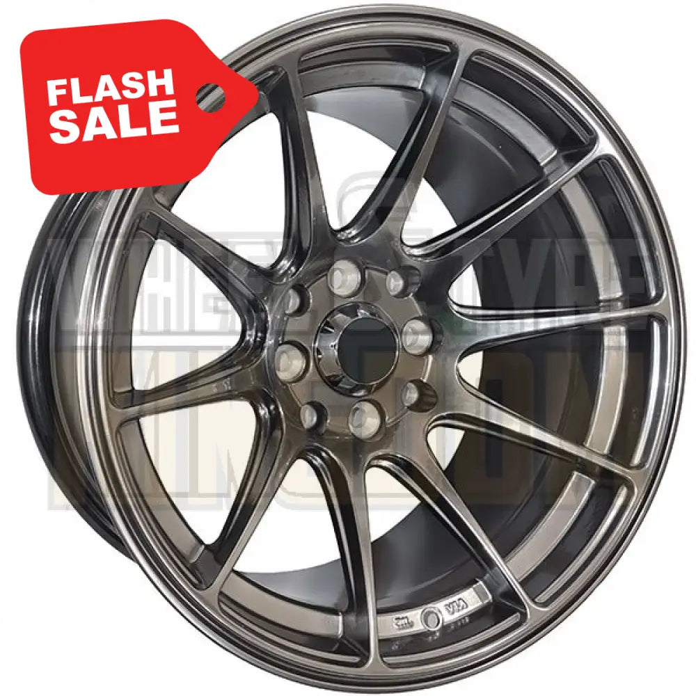 XR527 15x8.25 - HYPER BLACK