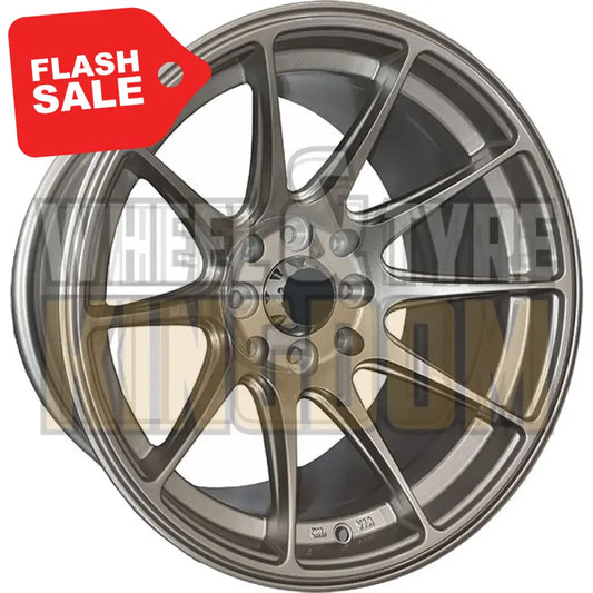 XR527 15x8.25 - TITANIUM SILVER